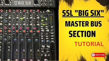 WHAT THE BUTTONS ON THE SSL REALLY DO!!!
