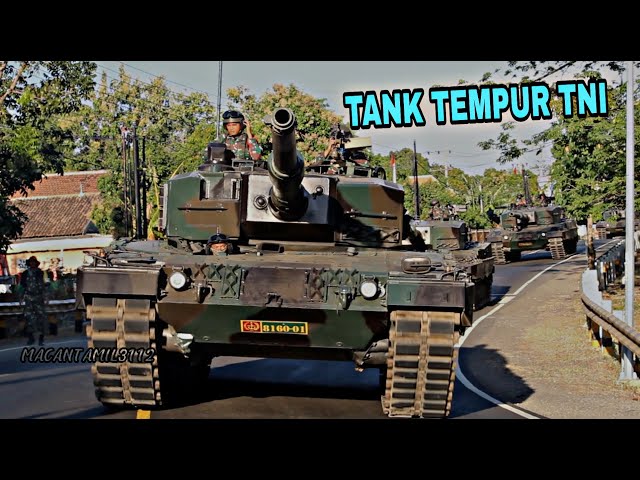 TANK TEMPUR TNI, TANK LEOPARD TERCANGGIH MILIK INDONESIA‼️ class=