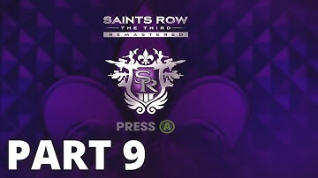 SAINTS ROW: THE THIRD REMASTERED XSX Walkthrough Gameplay PART 9