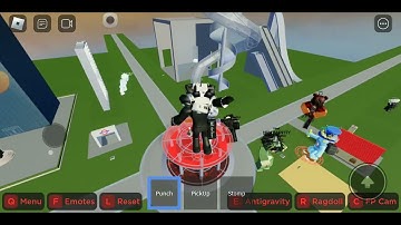 Fighting People As Titan Cameraman (Get Help by Speakerman) Roblox Ragdoll Testing