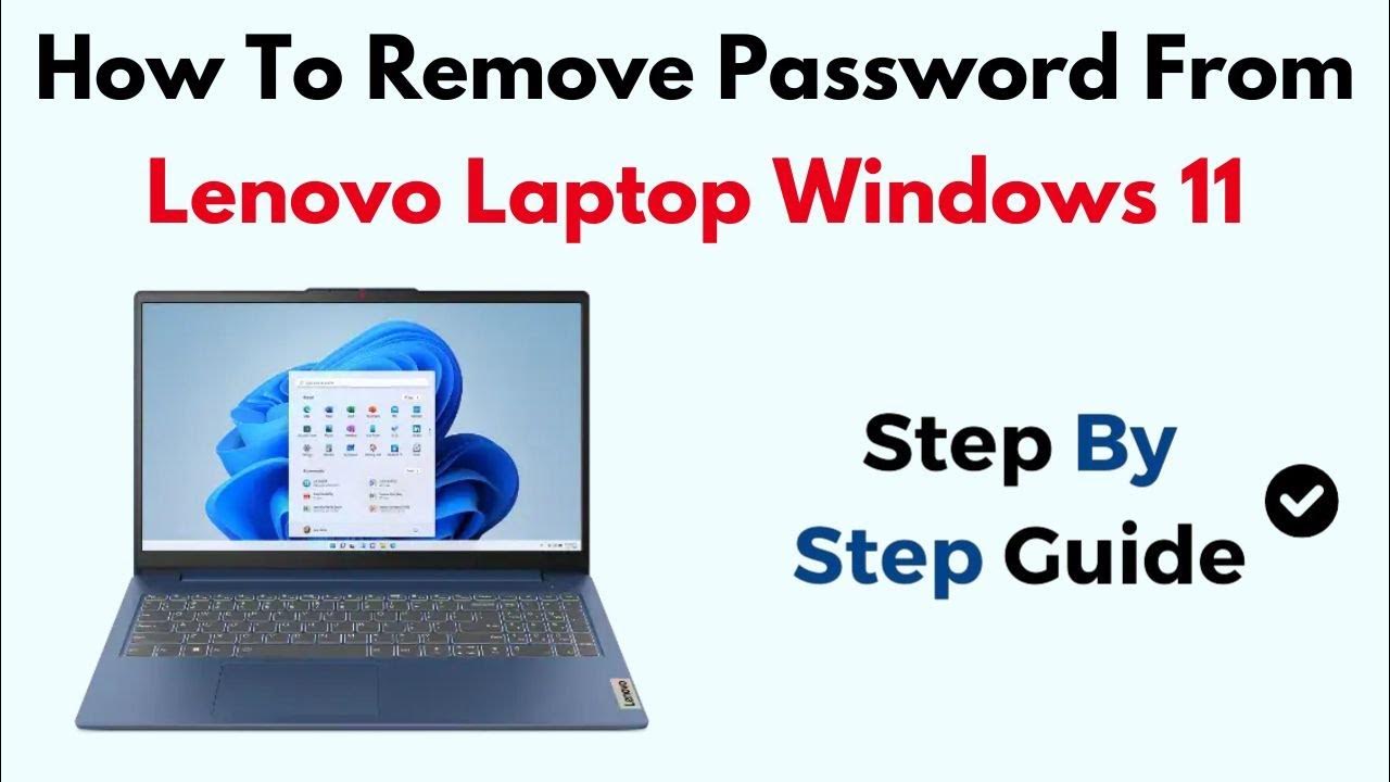 how-to-remove-password-from-lenovo-laptop-windows-11-youtube