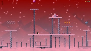 SuperTux 2. Skitt-Land. 24-26 levels