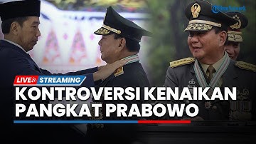 🔴Resmi Jenderal Bintang 4 Kenaikan Pangkat Prabowo Diprotes PDIP, Jokowi Bantah Transaksi Politik