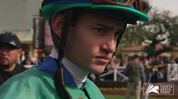 Meet Flavien Prat, one of Santa Anita Parks top jo...