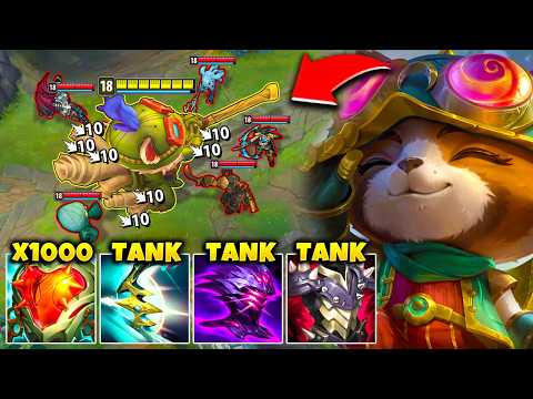 I Invented The Most Broken Teemo Build You Ll Ever See UNKILLABLE TANK CARRY
