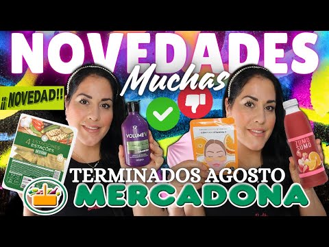 🔥MUCHAS NOVEDADES MERCADONA🔥AGOSTO