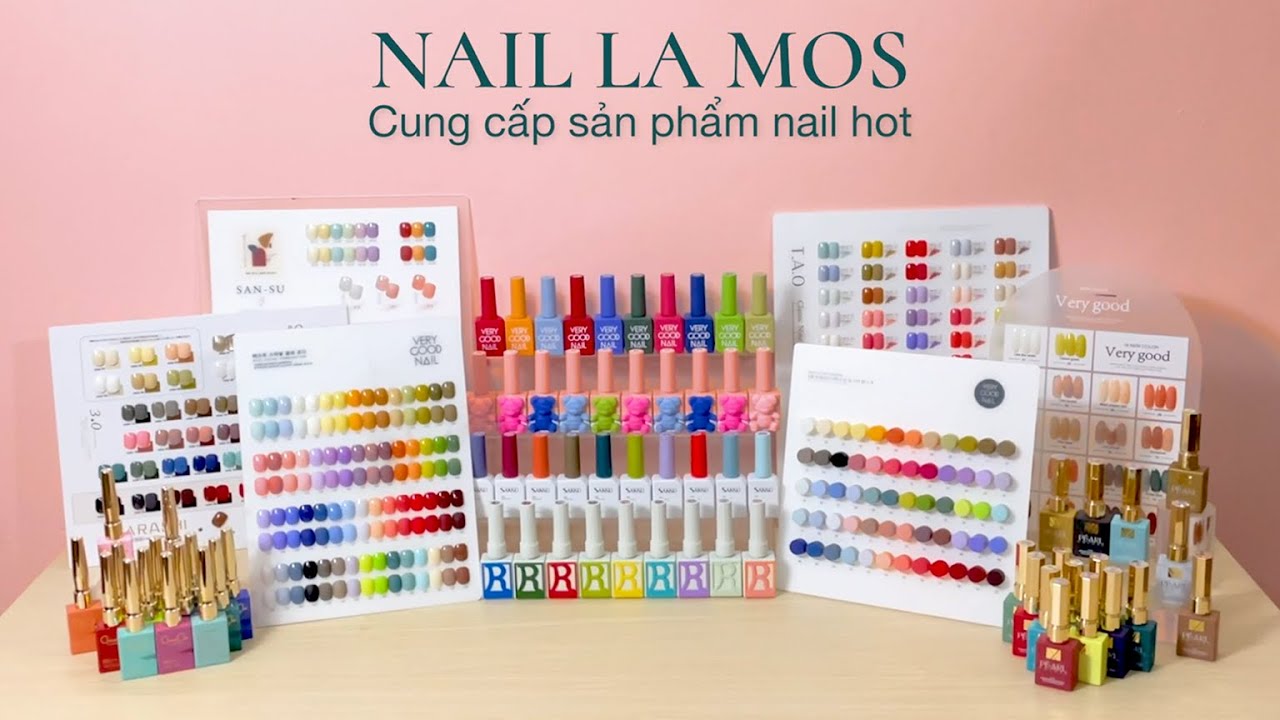 TVC | TẬP HỢP SET SƠN GEL CHÍNH HÃNG NHÀ NAIL LA MOS