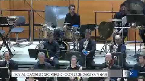 Tg3 Lombardia News service "Nutcracker Jazz Suite" Duke Ellington. Tenor Saxophone Solo.