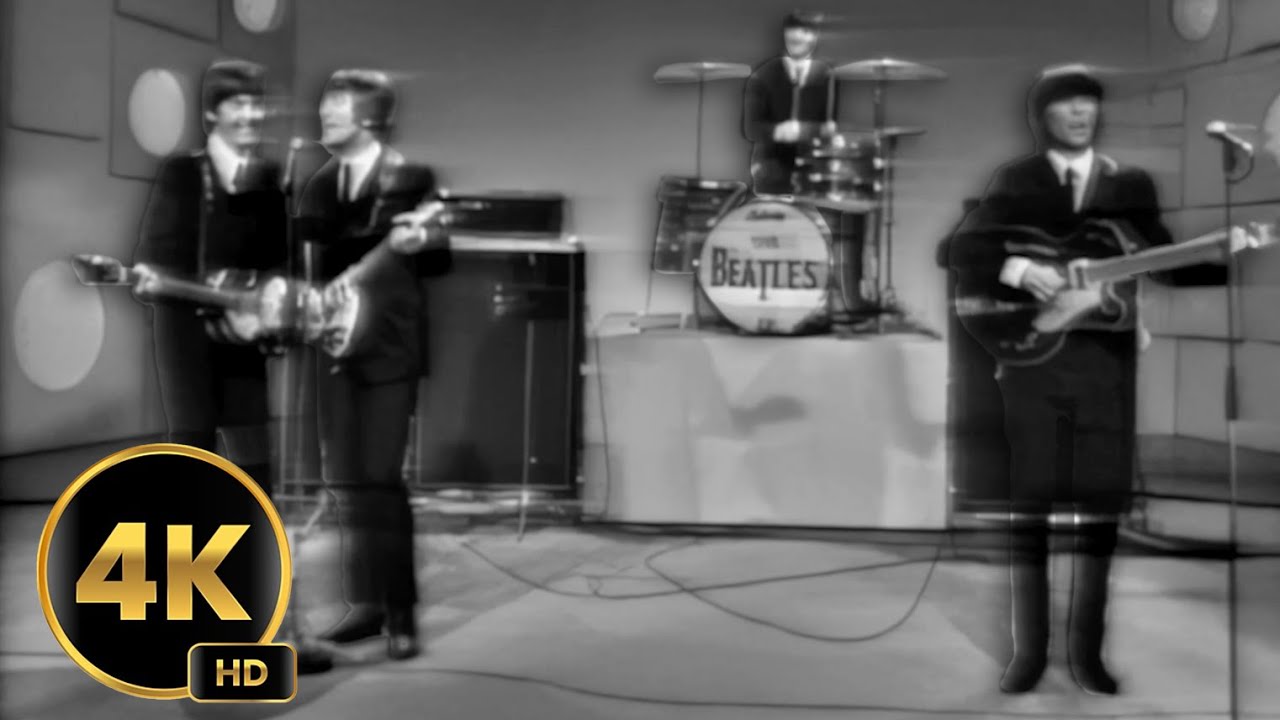 The Beatles - The Ed Sullivan Show 1965 - (Removed Crowd