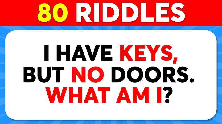 Only a Genius Can Solve These 80 Riddles 🧠✅ Brain Teasers & Riddle Quiz 🧩