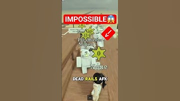 Finishing Dead Rails Without Moving #roblox #deadrails #gaming #robloxshorts #robloxedit #shorts