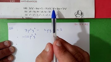 Q.2 (vi-x) , Ex.12.2 Chapter:12 Algebraic Expressions | Ncert Maths Class 7 | Cbse