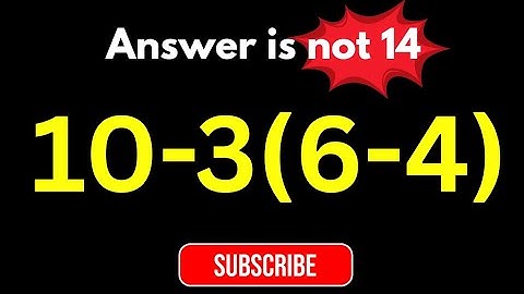 “Everyone Argues About This Answer! Only PEMDAS Can Save You!”