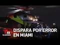Hombre resulta gravemente herido tras disparo accidental en Miami-Dade