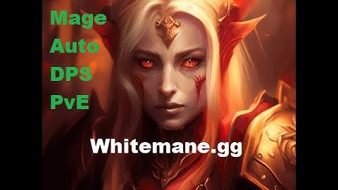 Cataclysm Classic. Fire Mage Auto DPS.Top DPS with AutoRotation