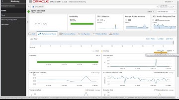 Oracle Management Cloud for Oracle Database demo series - part 1