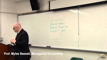 2 Managerial Accounting Basics - 2 Job Order Costing, Process Costing, Job Cost Sheet