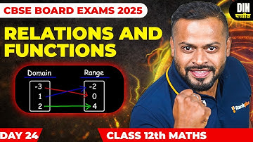 Relations and Functions | Part 2 | Class 12 Maths | CBSE Board Exam 2025 | Rahul Dhakad | Rankplus
