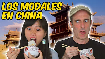 ¿Cuáles son los modales en China?