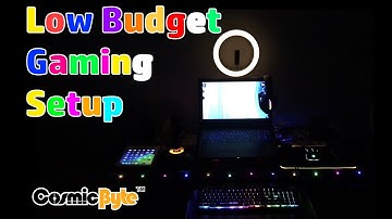 My Low-Budget Gaming Setup | Cosmic Byte | 4K Video