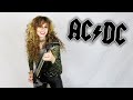 AC/DC - Let's Get It Up (guitar cover + SOLO) | Sonia Anubis