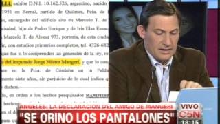 C5N - CRIMEN DE ANGELES RAWSON: LA DECLARACION DEL AMIGO DE MANGERI