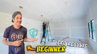 $9 DRYWALL hack makes PROFESSIONAL Results as an AMATEUR