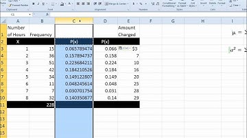 Discrete Probability Distribution - Mean, Variance, Standard Deviation