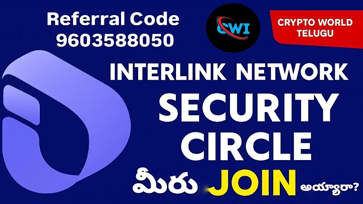 InterLink Network Security Group Circle Complete Guide in Telugu | Create, Join, Claim ITLG Rewards