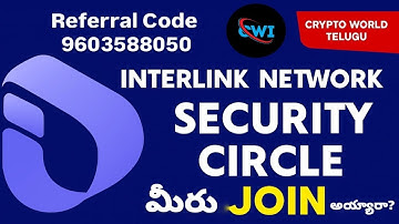 InterLink Network Security Group Circle Complete Guide in Telugu | Create, Join, Claim ITLG Rewards