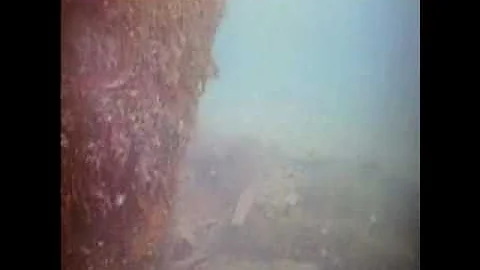 Marine archaeologist Ryan Harris looks at the HMS ...