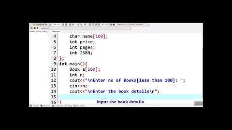 C++ Program for Book Entry using Structure variable #code#programming#cplusplustutorial#cplusplus
