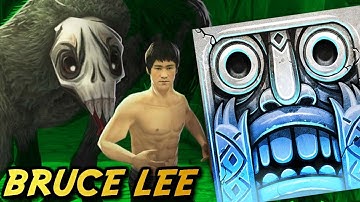 Temple Run 2 - BRUCE LEE on Frozen Shadows ( Gameplay Video )
