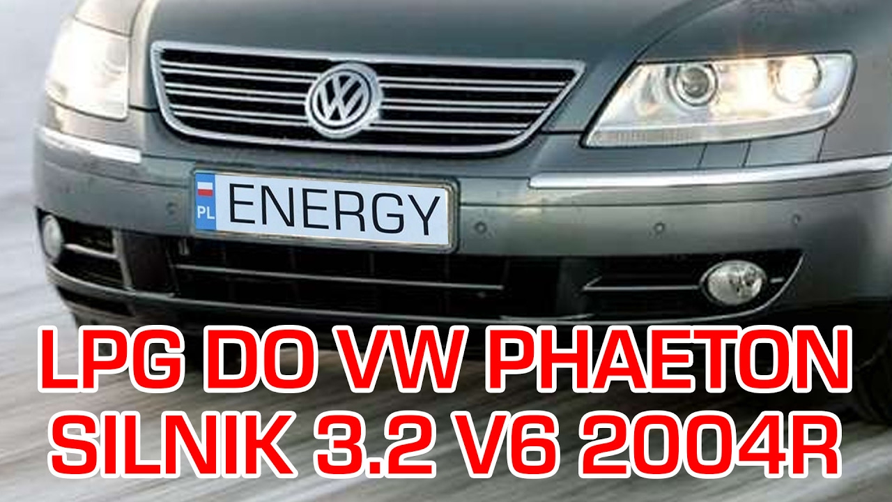 Montaż LPG Volkswagen Phaeton z 3.2 V6 2004r w Energy Gaz