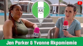 NJC's Jen Parker chats to Yvonne Akpomiemie NJC's Nigerian correspondent