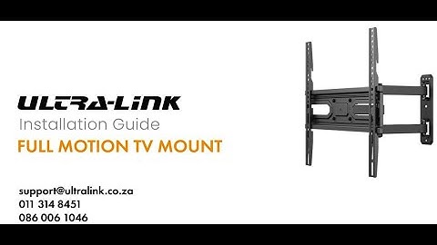 Ultra-Link Full Motion TV Mount