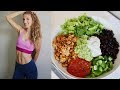 10 MIN FAT BURNING AT HOME HIIT WORKOUT + POST WORKOUT MEAL RECIPE | WORKOUT WITH ME