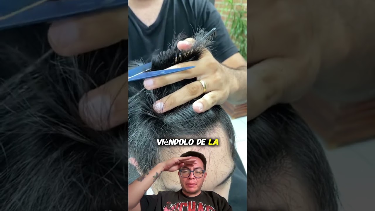 cortar cabello on tijeras  