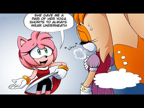Vanilla's Concern for Amy (Sonic Comic Dub)