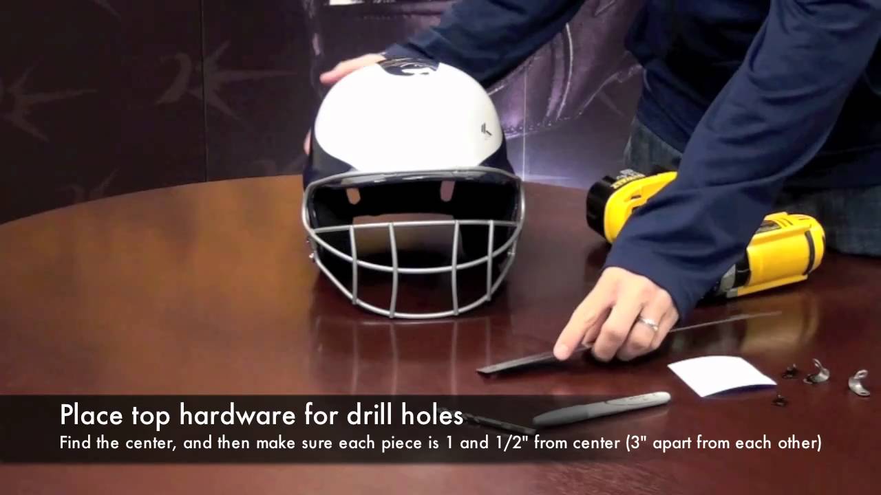 adidas triple stripe batting helmet facemask