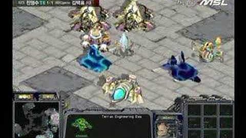 Hwasin (T) vs Bisu (P) Game 3 Part 1/3