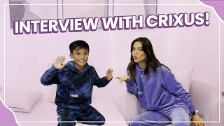 Interview with Crixus! | Ciara Sotto by Ciara Sotto 8,744 views 1 year ago 9 minutes, 8 seconds