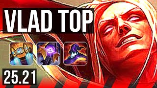 VLADIMIR vs IRELIA (TOP) | 13/2/10, 6 solo kills | EUW Master | 25.21