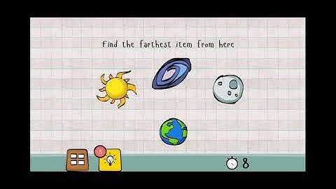 Logic Master 1 - Mind Twist Level 118 Solution | Find the farthest item from here