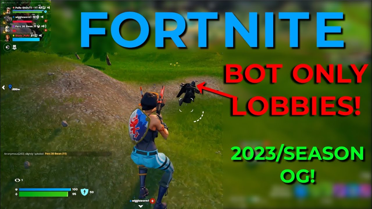 BOT LOBBIES in 2023! Bot ONLY lobbies in Season OG! INFINITE CROWN WINS