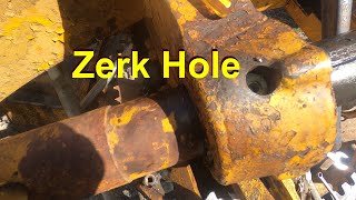 Cold Weather Service Advice for Lift Arm Bearing &amp; Grease Zerk