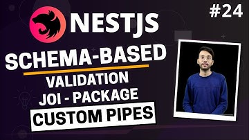 NestJS #24 - Custom Pipes | Schema Based Validation - JOI | Request Data Validation | (Hindi)
