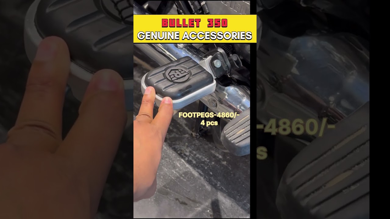 BULLET 350 GENUINE ACCESSORIES 