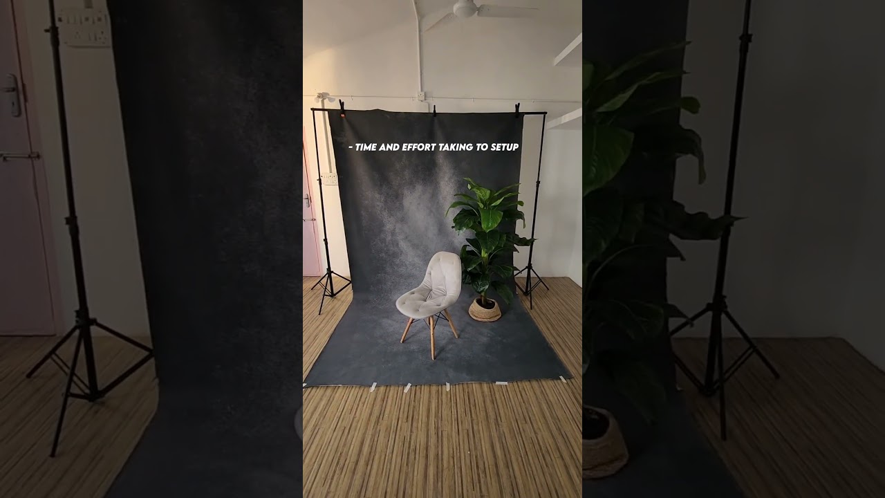 Madras Prop Store Shorts | Magnetic Backdrop System | link in desc | Photo Studio Essentials