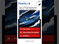 Can you solve all three aviation puzzles?